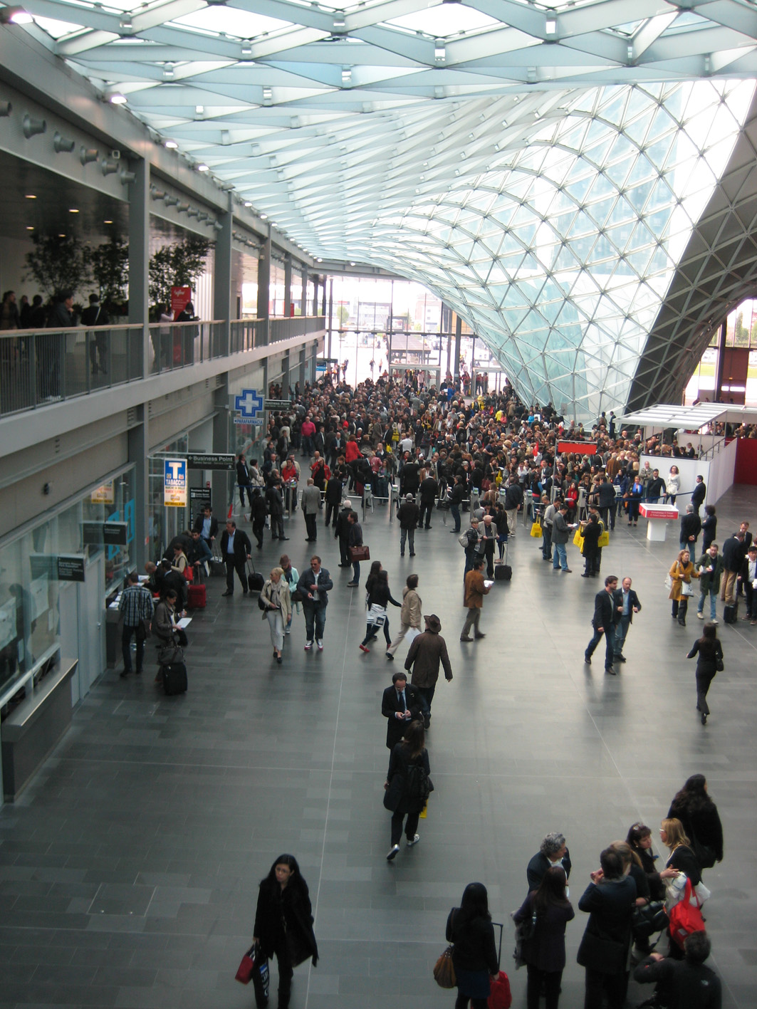 The crowds at Eurocucina