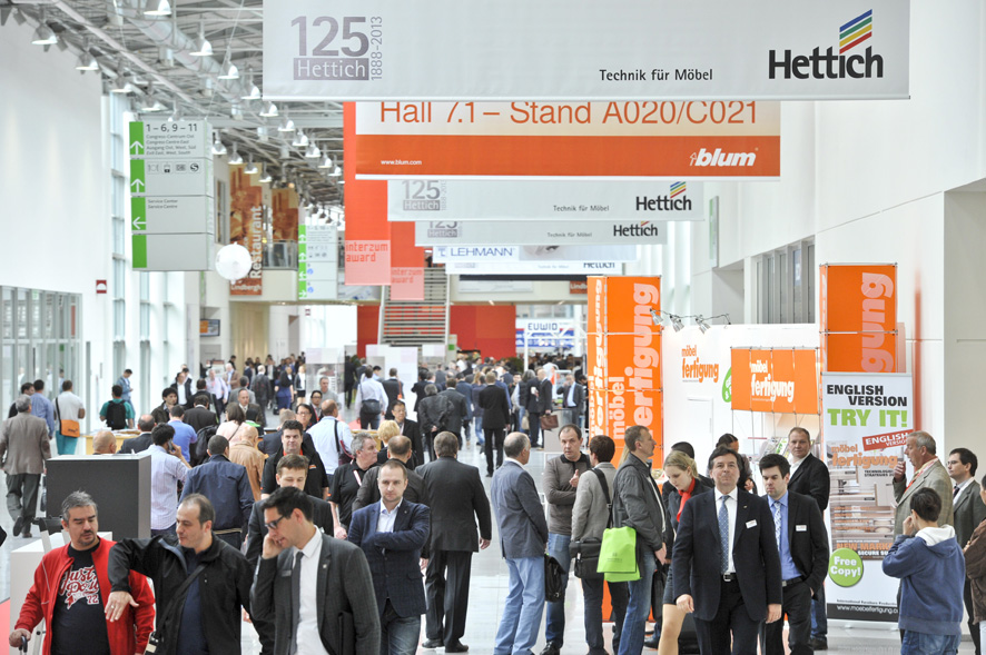 The crowds at Interzum