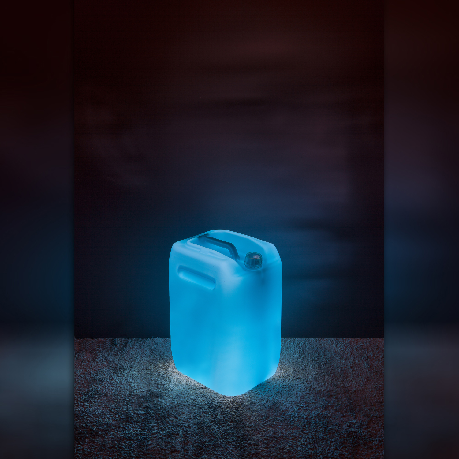 KOH lamp in Blue