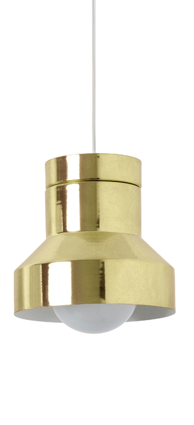 Pendant 45 in Brass