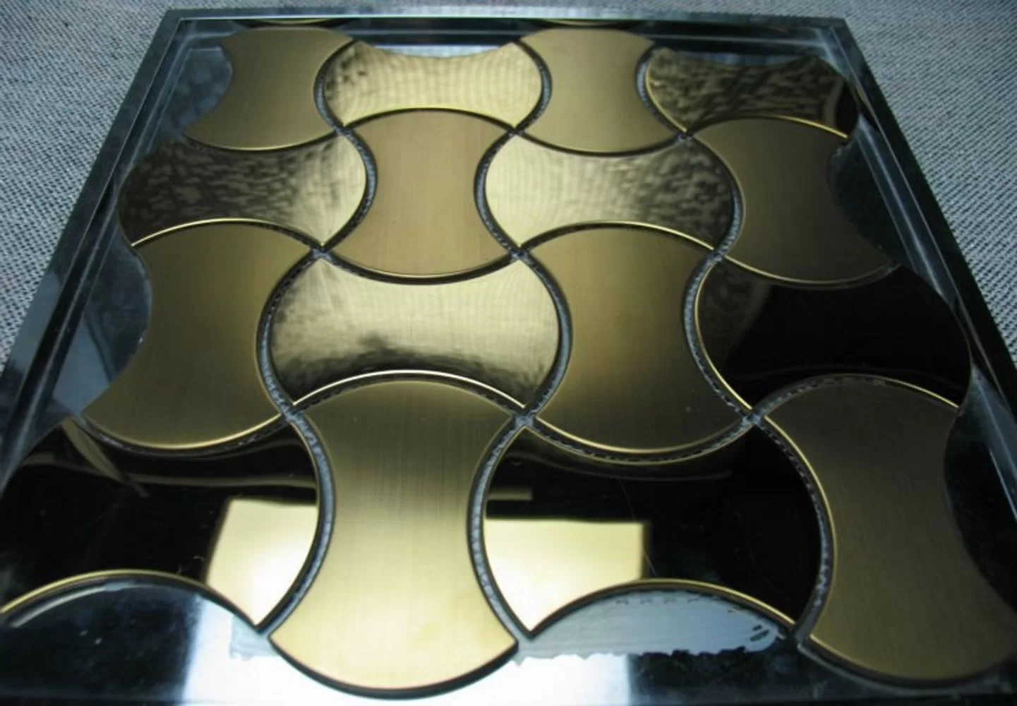 Gold Stainless Steel Tile