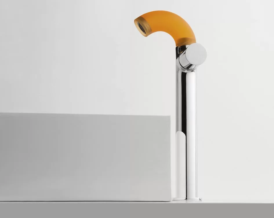 Zazzeri long neck and floor mounted taps