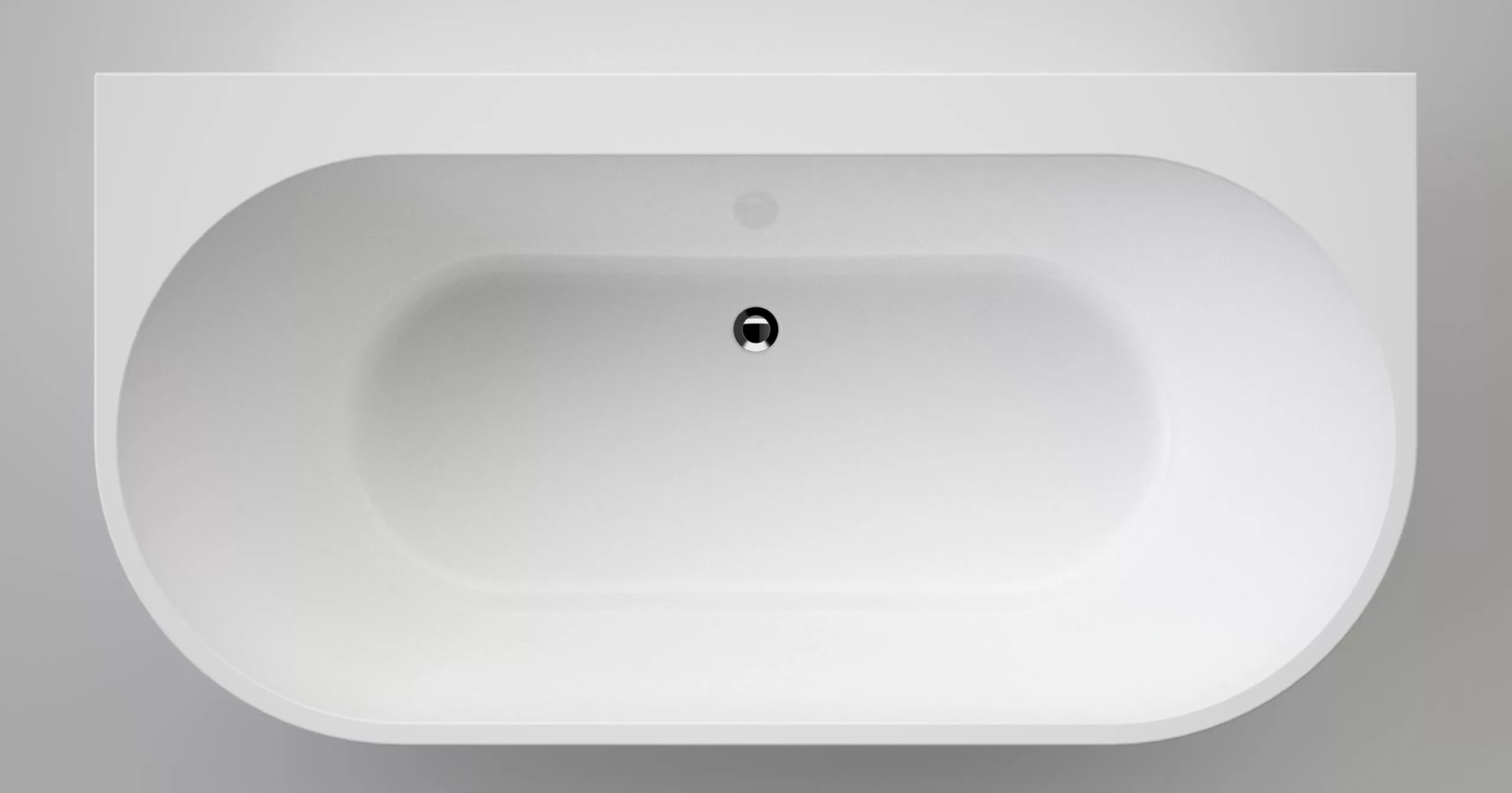 Aura back-to-wall bath