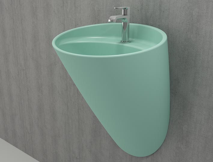 Bocchi Mint Green basins