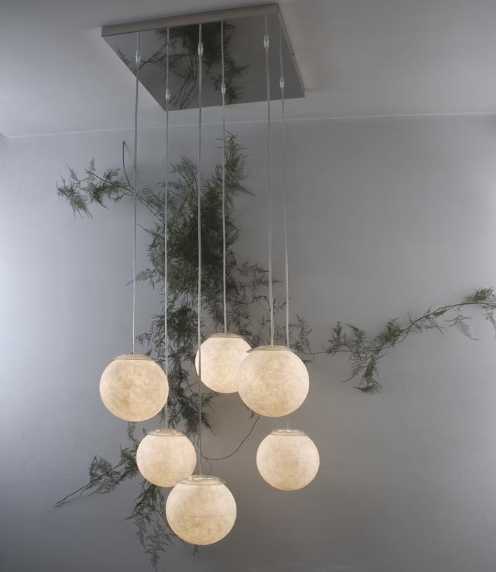 6 Moons chandelier