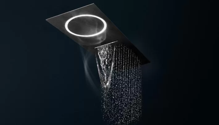Tectonic shower collection