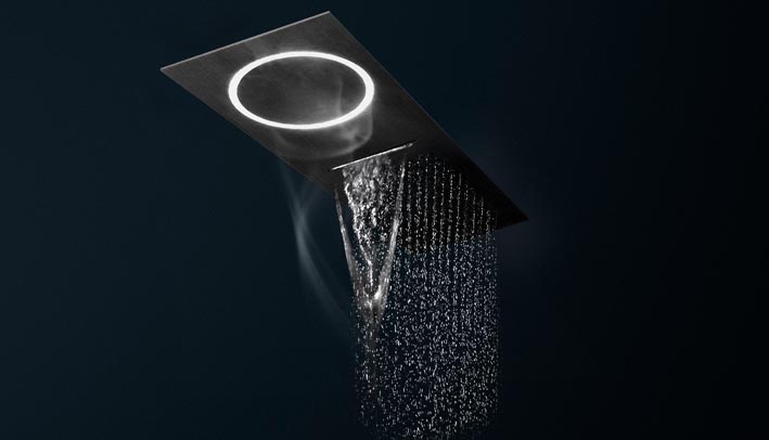 Tectonic shower collection