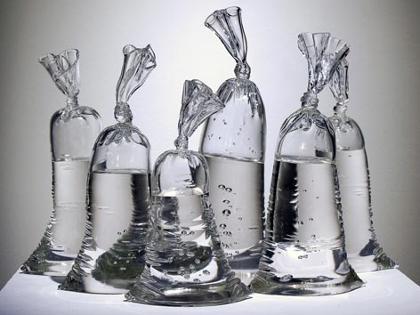 Micucci Interiors_glass sculptures