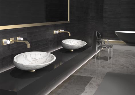 Glass Design marble sinks - The Kitchen and Bathroom Blog