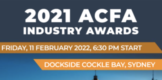 ACFA Industry Awards 2021 – tickets on sale now! ACFA Industry Awards 2021
