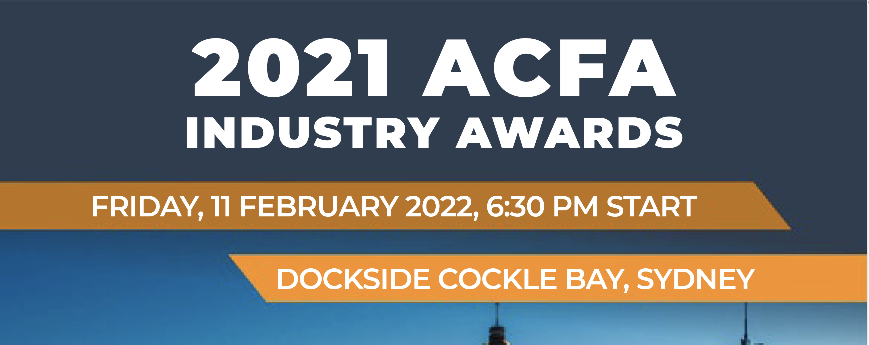 ACFA Industry Awards 2021