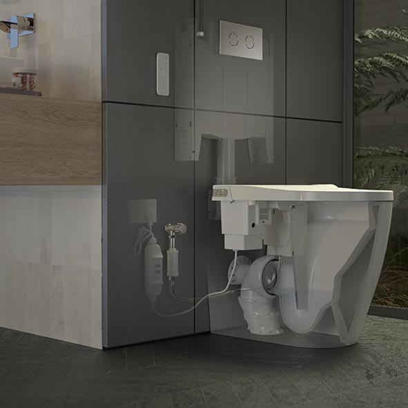 Caroma Urbane II Electronic Bidet Smart Toilet Suite - The Kitchen and ...